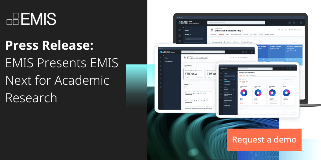 EMIS Launches EMIS Next for Business Research: our award-winning multi-country, multi-sector AI-powered research platform